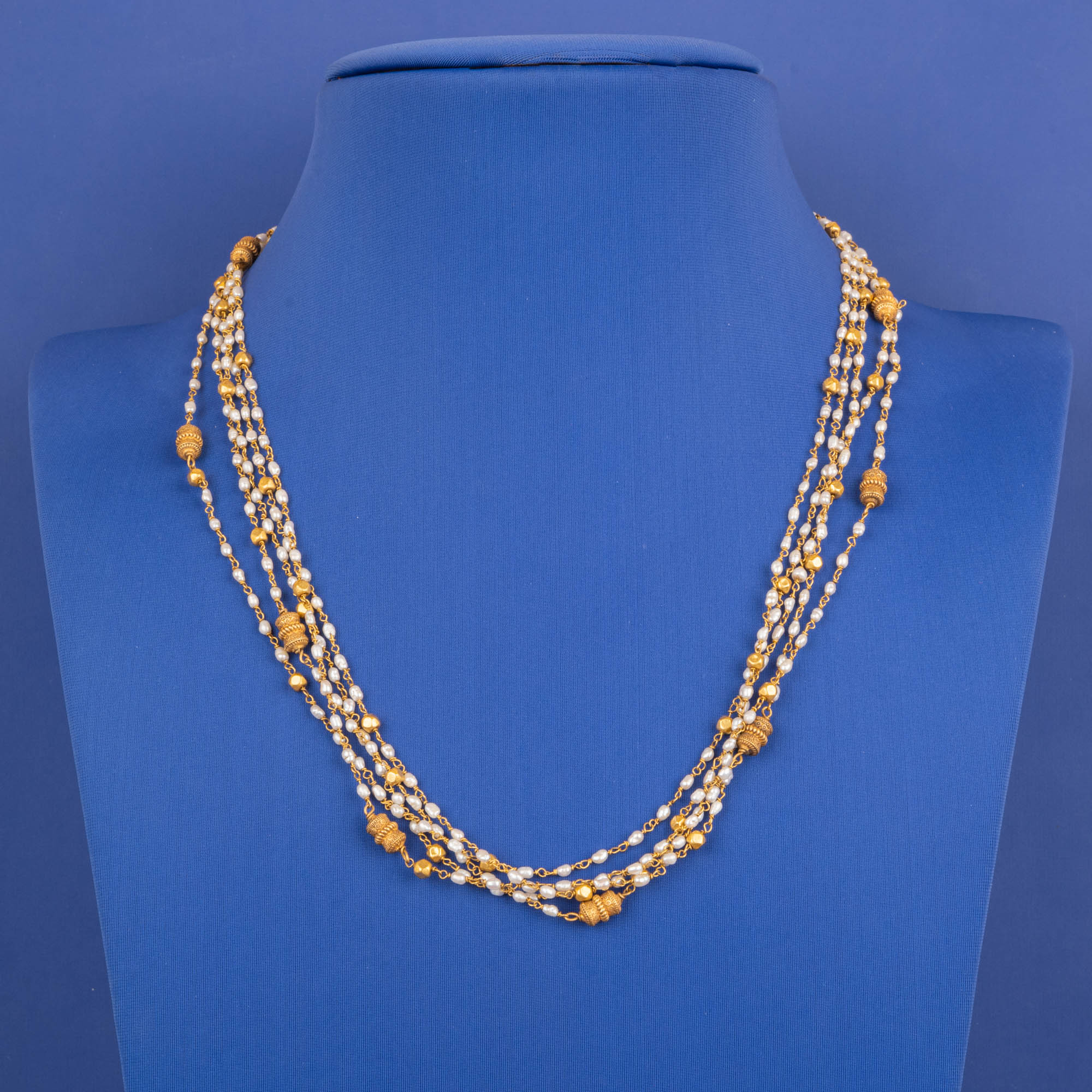 Vintage Elegance: 22K Yellow Gold 'Antique' Chain