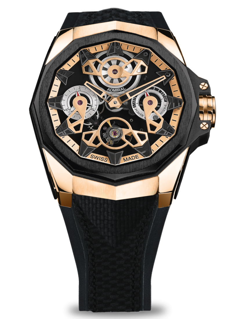 Corum 45 Open Work Rose Gold