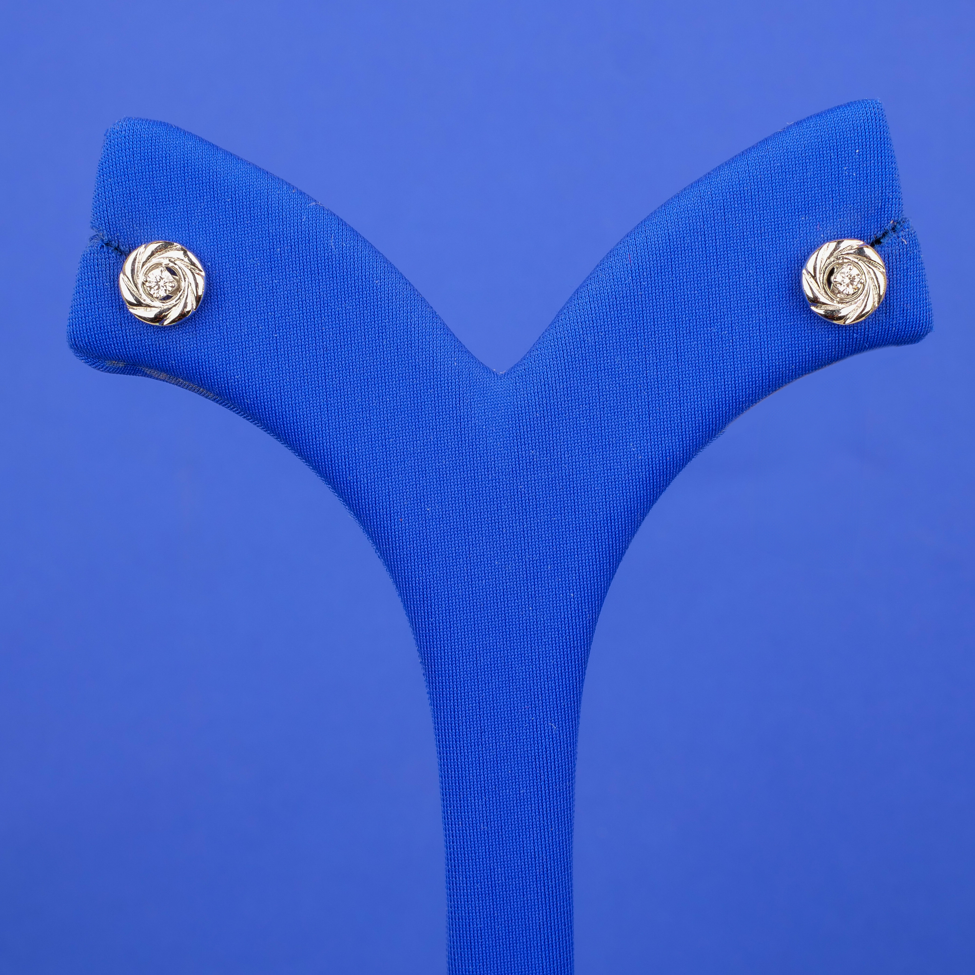 18K WG Diamond Earrings with Tri-Color Jackets