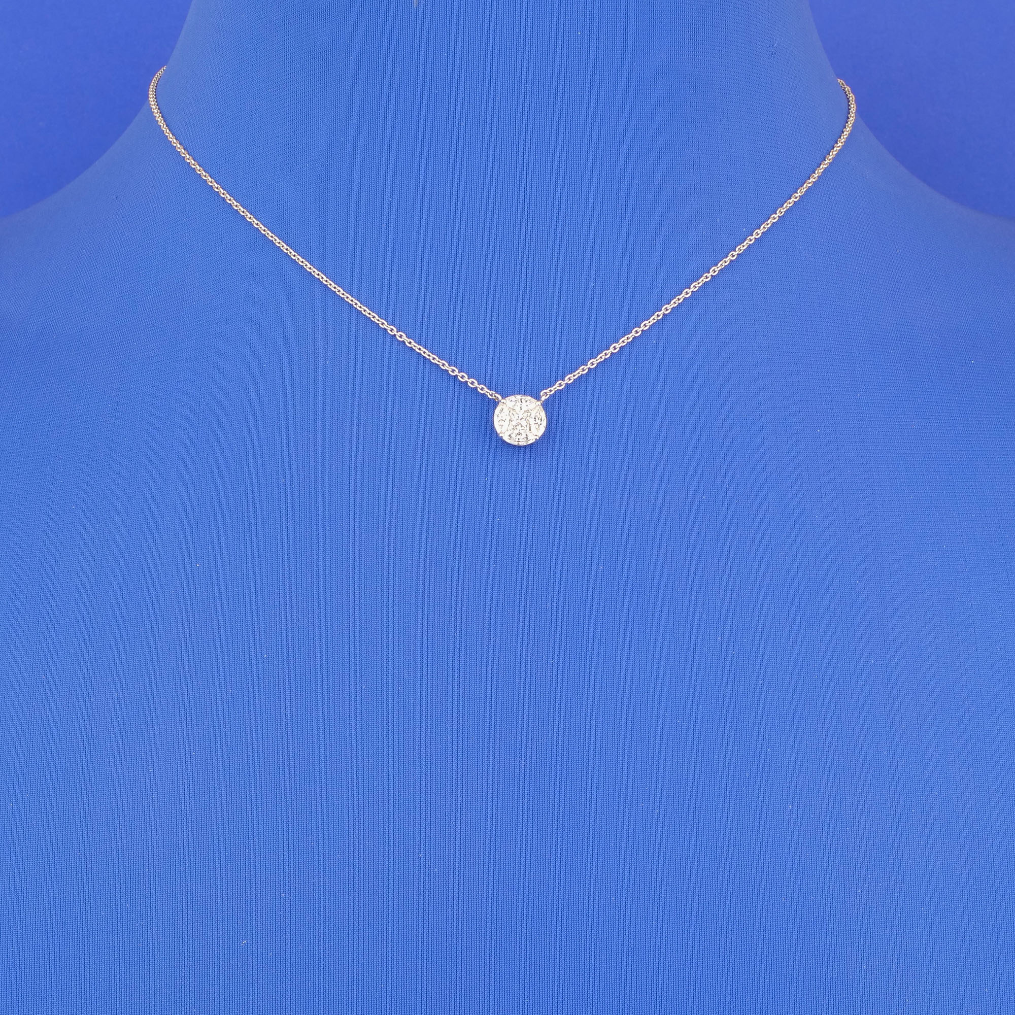 18K WG Diamond Necklace