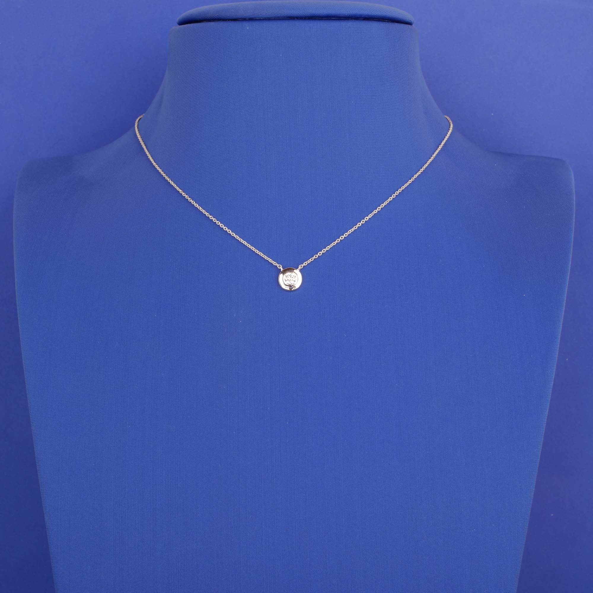 18 WG Diamond Necklace