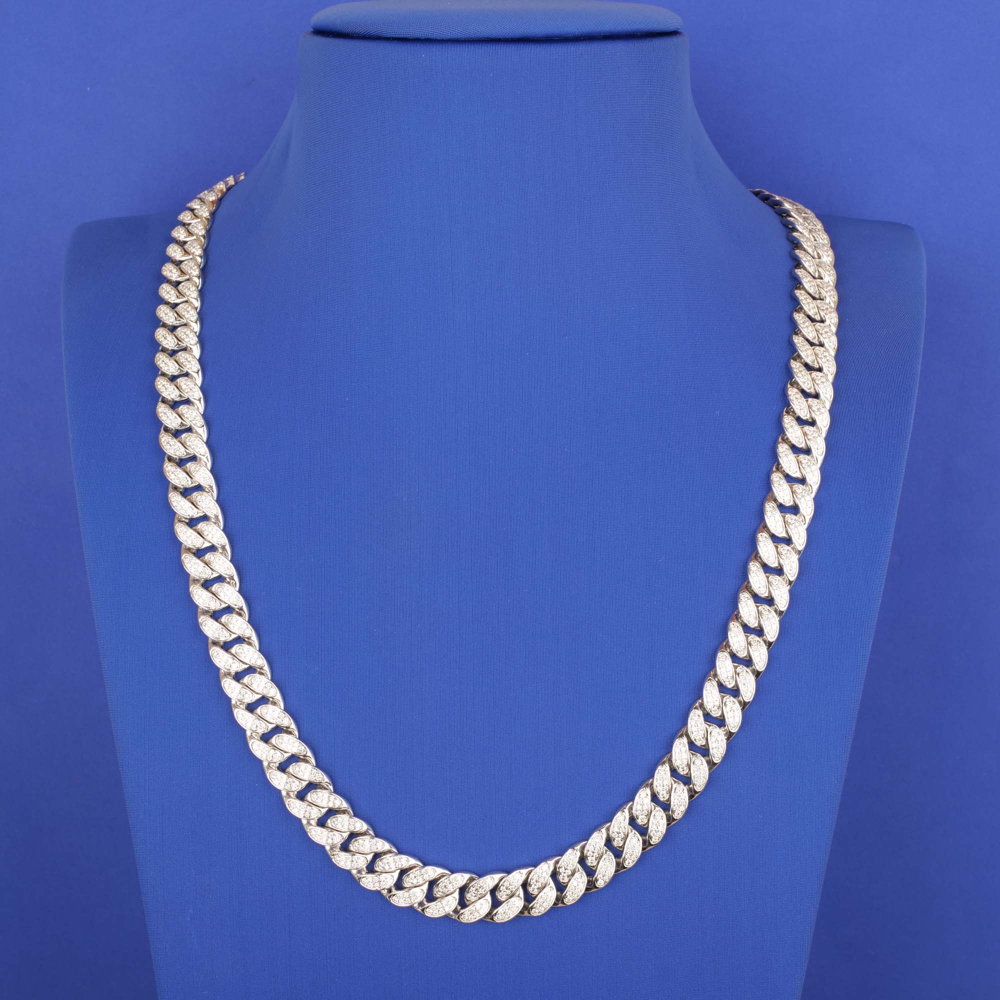 18K WG Diamond Necklace