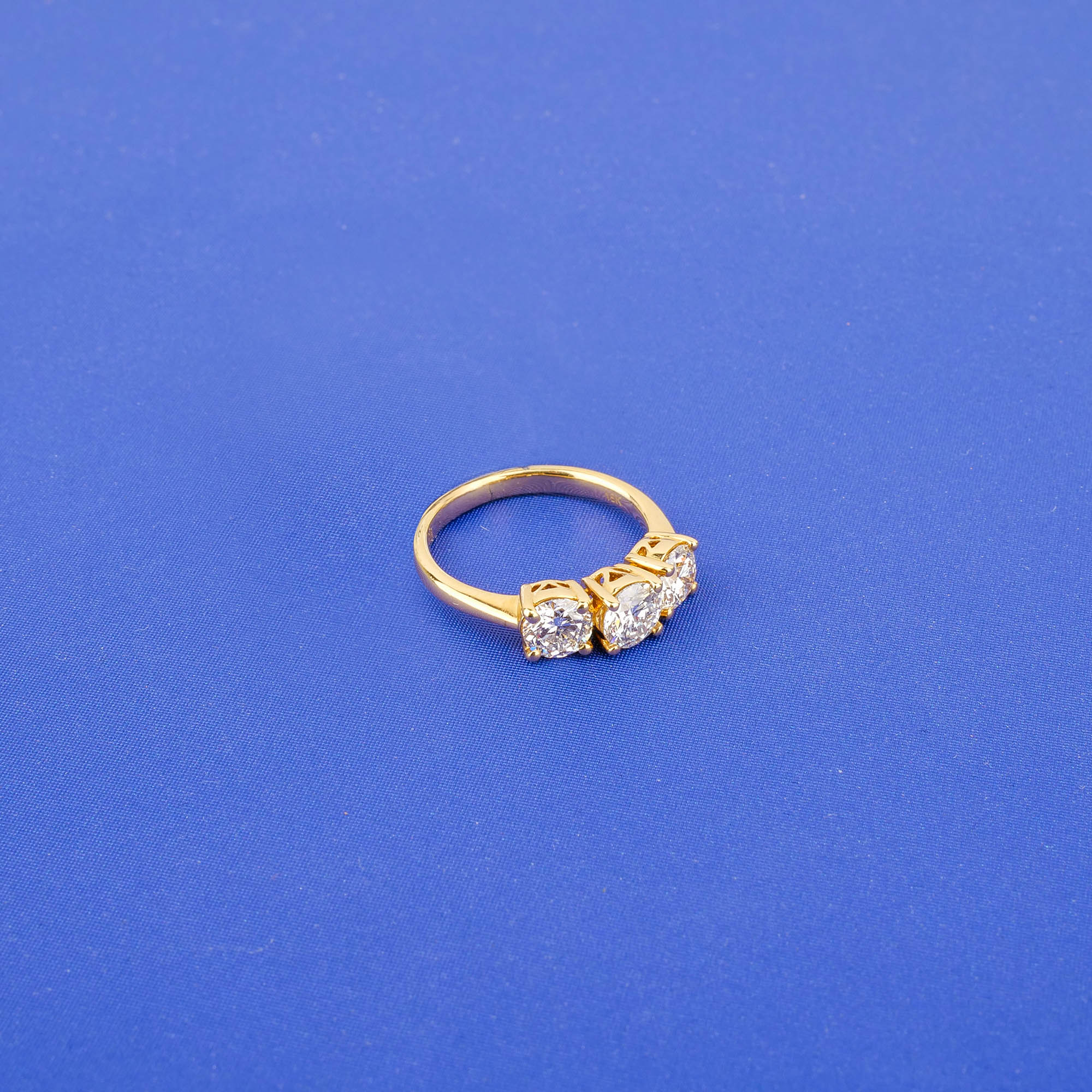 18K Yellow Gold Ring (Mounting Only)