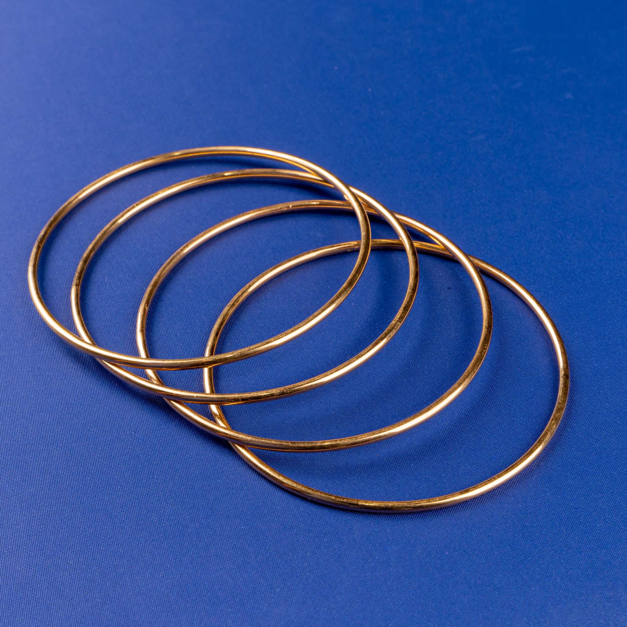 Eternal Treasures: Handmade 22K Gold Bangles