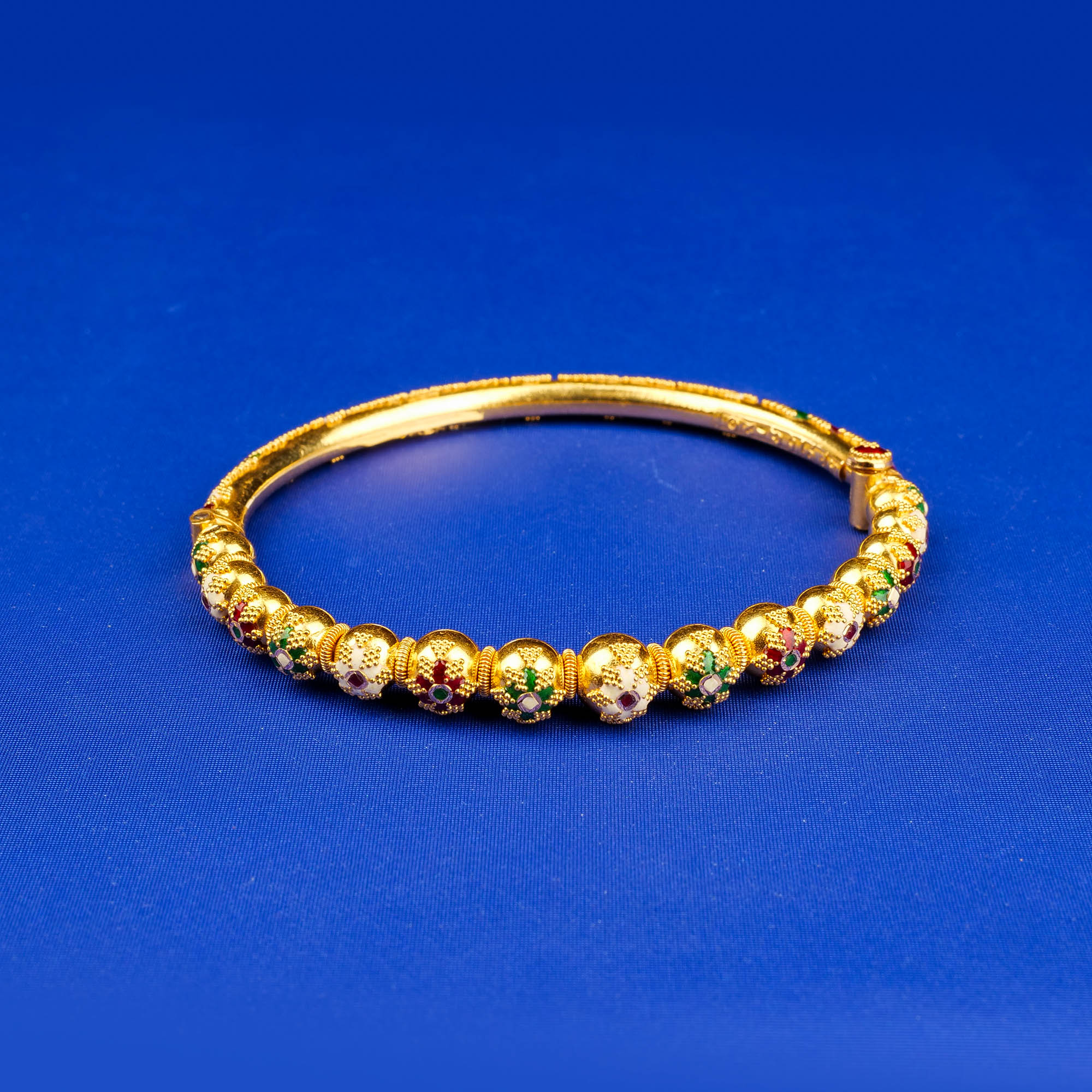 22K Minakari Gold Bangle/Bracelet