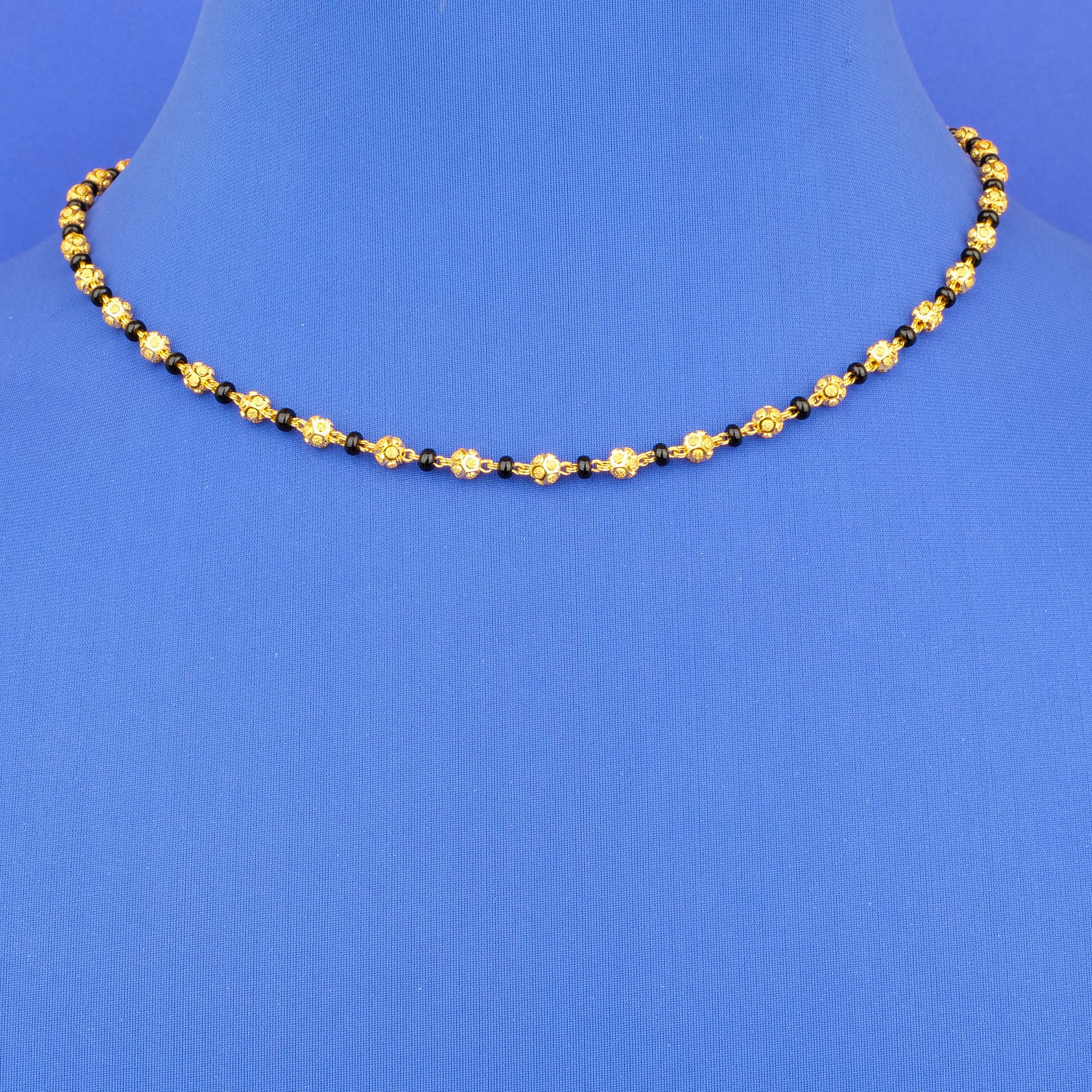 22K Gold 'Blackbead' Chain, BB:0.79ct