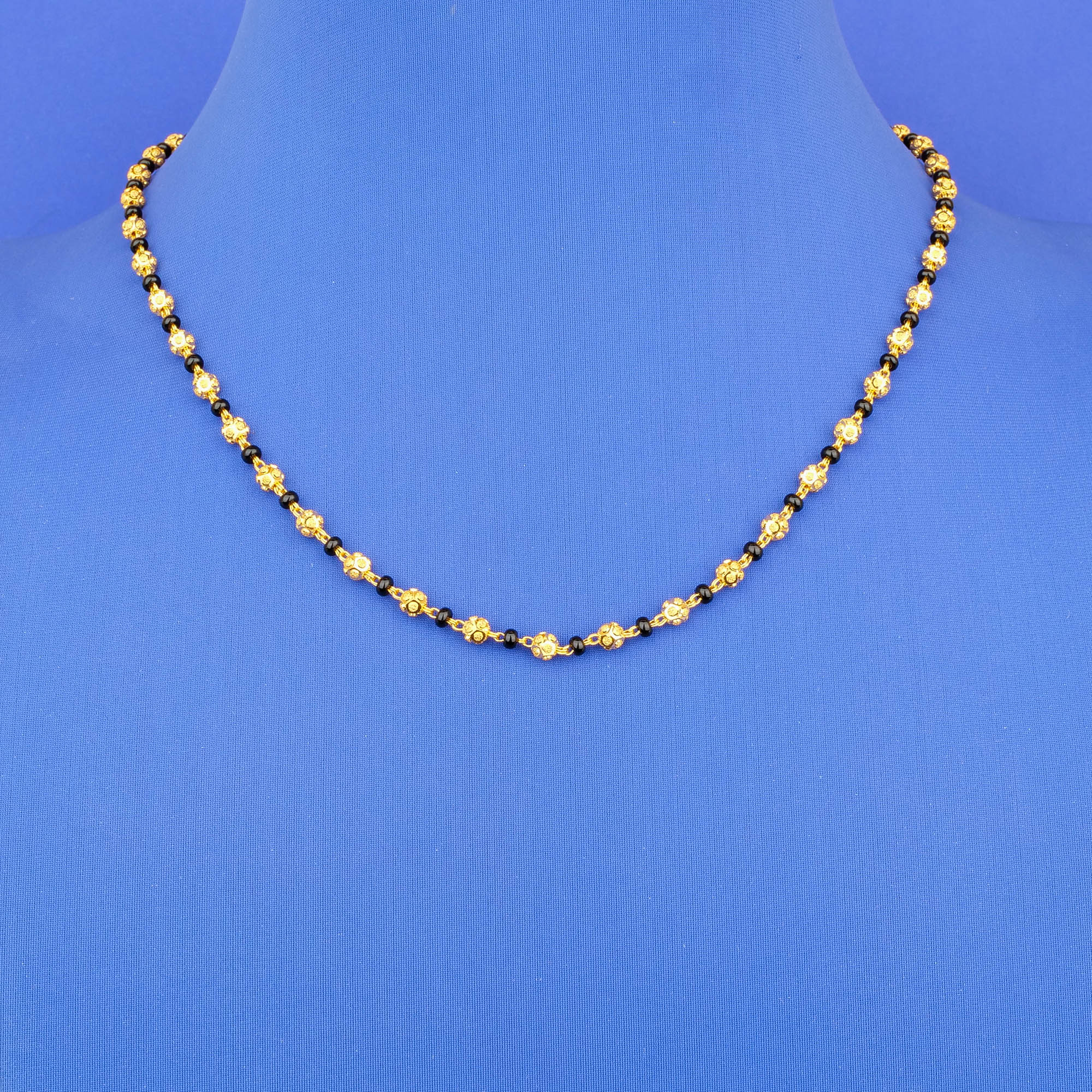 22K Gold 'Blackbead' Chain, BB:0.87ct