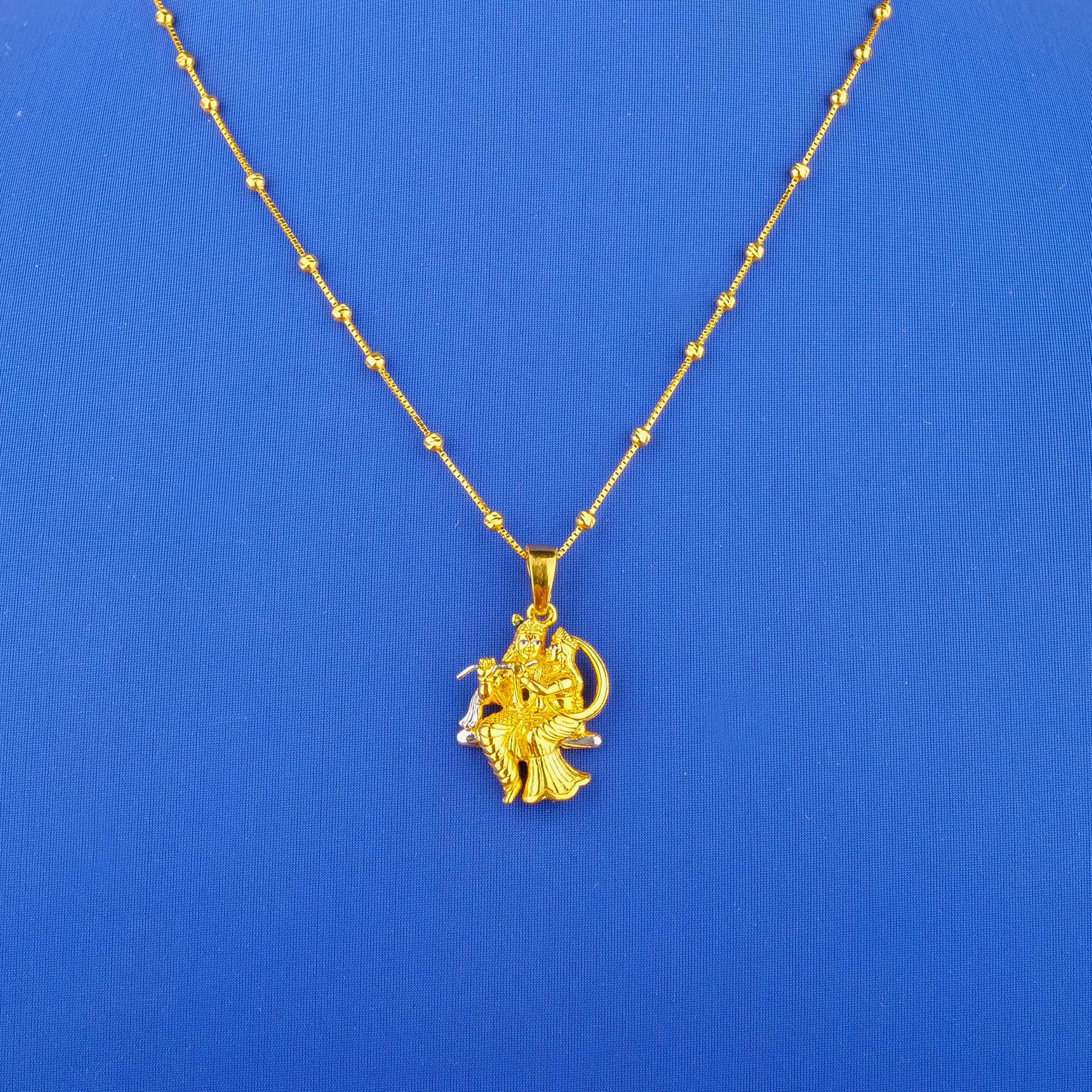 22K Gold 'Radha Krishna' Pendant (chain not included)