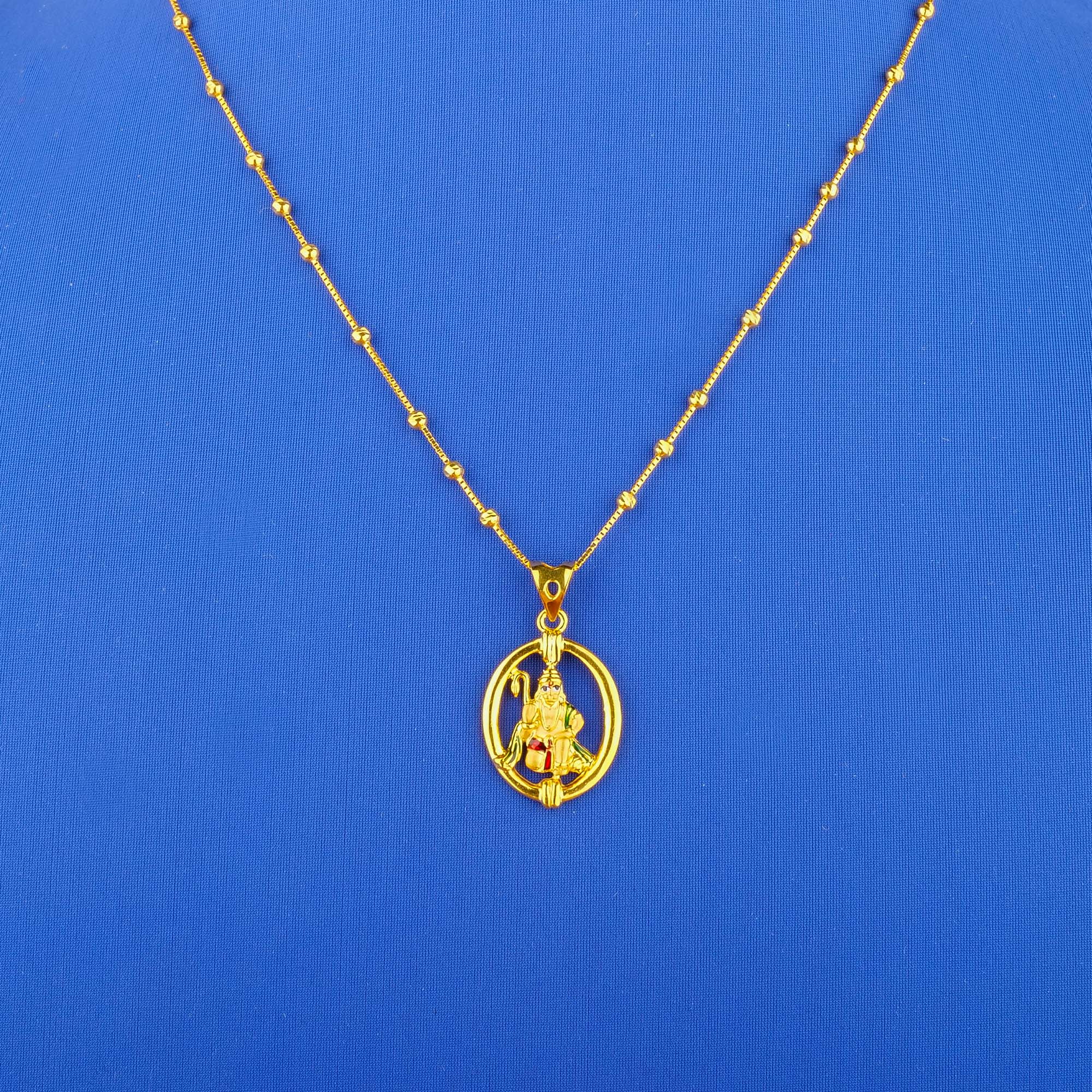 22K Gold 'Hanuman' Pendant (chain not included)