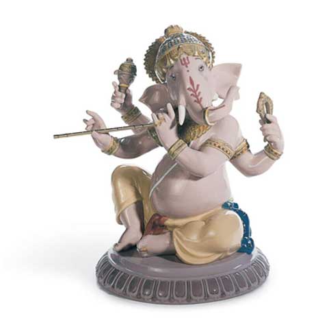 Bansuri Ganesha Figurine