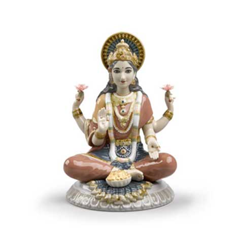 Goddess Sri Lakshmi Figurine