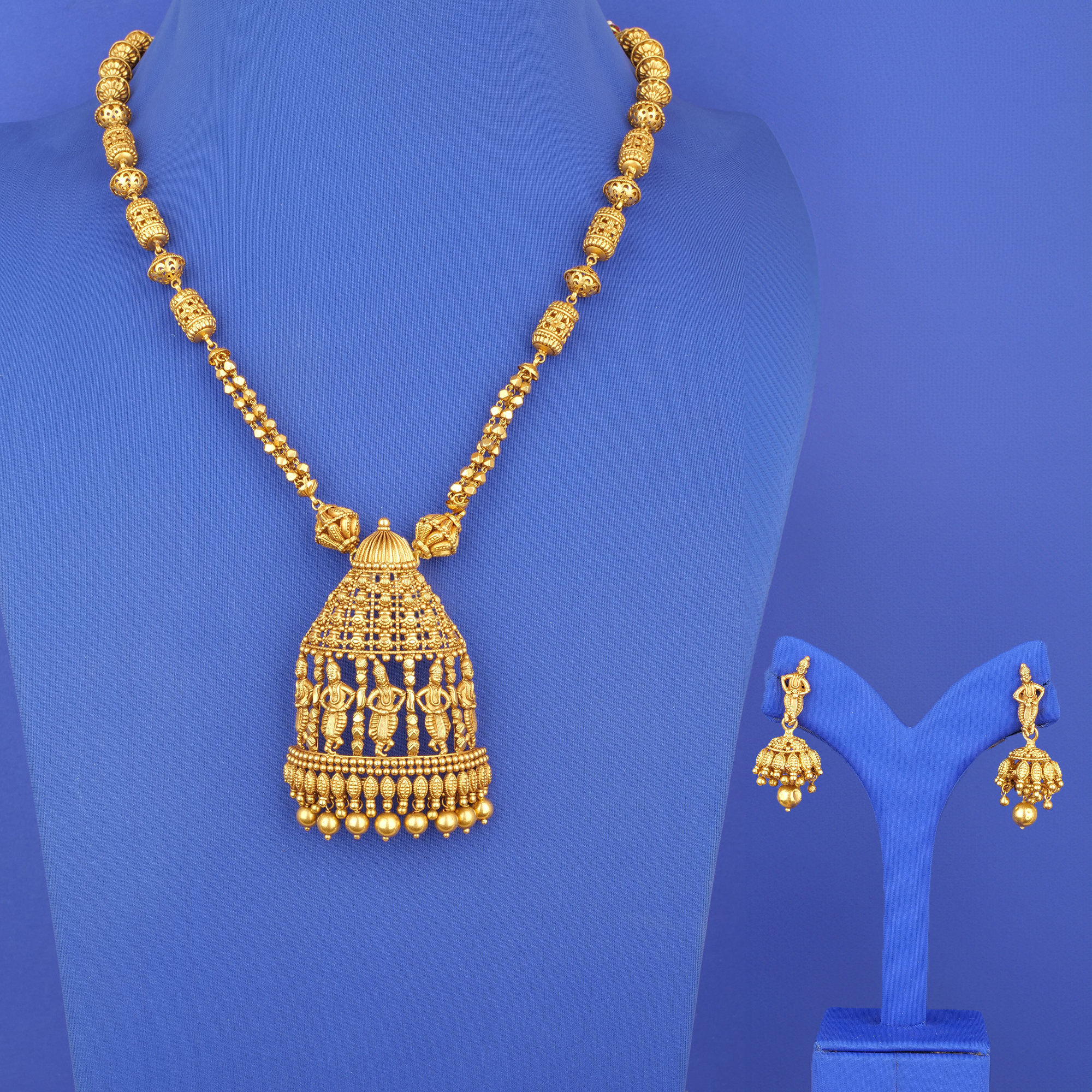 22k Gold 'Antique' NE Set